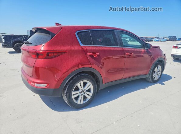 KNDPM3AC8K7563675 2019 KIA SPORTAGE Red Tył prawy