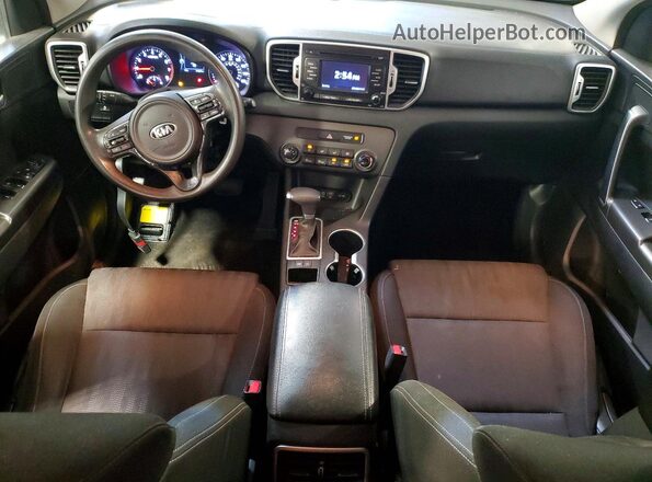 KNDPM3AC8K7585644 2019 KIA SPORTAGE White წინა პანელის ხედი