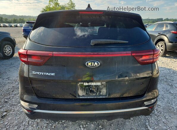 KNDPM3AC8L7692646 2020 KIA SPORTAGE Black Հետևի տեսք