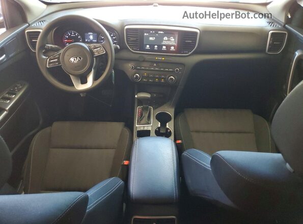 KNDPM3AC8L7766194 2020 KIA SPORTAGE Blue Vista del salpicadero