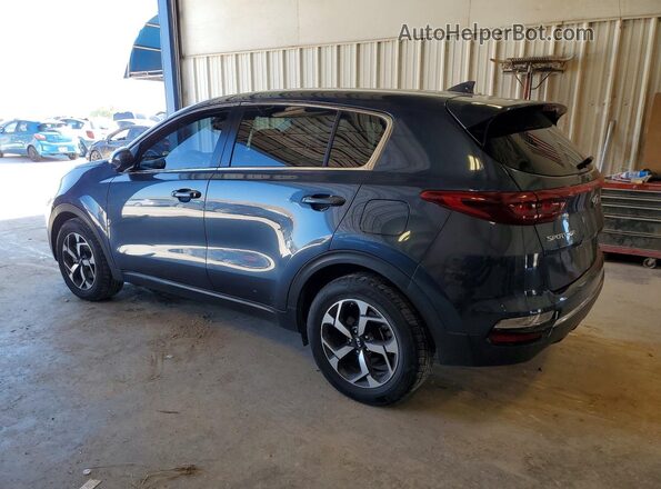 KNDPM3AC8L7766194 2020 KIA SPORTAGE Blue Trasero izquierdo