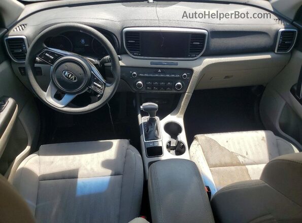 KNDPM3AC8L7781214 2020 KIA SPORTAGE Gray Dashboard view