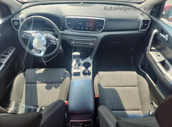 KNDPM3AC8L7807858 2020 KIA SPORTAGE Red Widok deski rozdzielczej