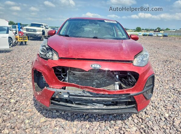 KNDPM3AC8L7807858 2020 KIA SPORTAGE Red Widok z przodu