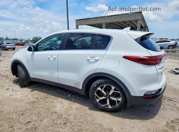 KNDPM3AC8L7833554 2020 KIA SPORTAGE White Հետևի ձախ