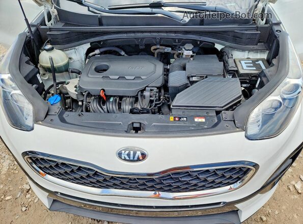 KNDPM3AC8L7833554 2020 KIA SPORTAGE White Շարժիչի բաժամունքի տեսք