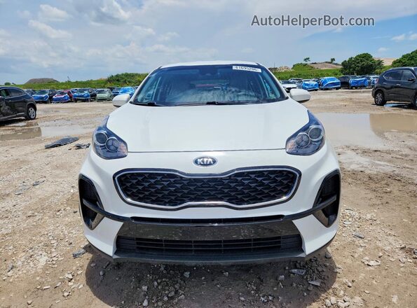 KNDPM3AC8L7833554 2020 KIA SPORTAGE White Դիմացի տեսք