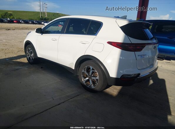 KNDPM3AC8M7876728 2021 KIA SPORTAGE White Задня ліва чверть