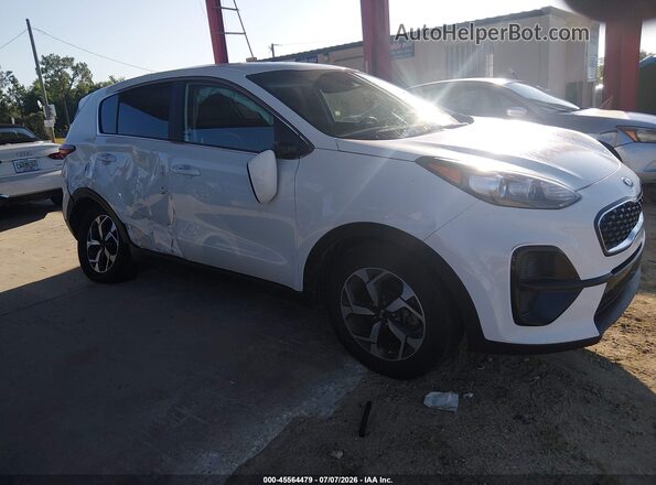 KNDPM3AC8M7876728 2021 KIA SPORTAGE White Вид задньої частини салону