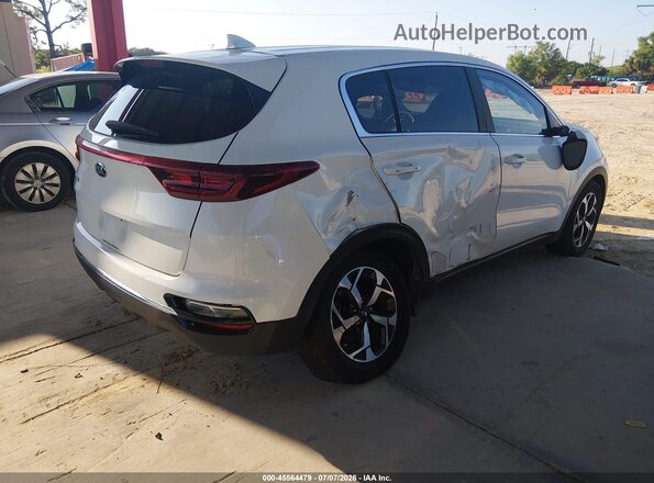 KNDPM3AC8M7876728 2021 KIA SPORTAGE White Задня права чверть