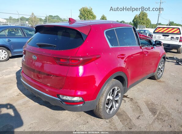 KNDPM3AC8N7974062 2022 KIA SPORTAGE Red Задня права чверть