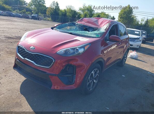 KNDPM3AC8N7974062 2022 KIA SPORTAGE Red Передня ліва чверть