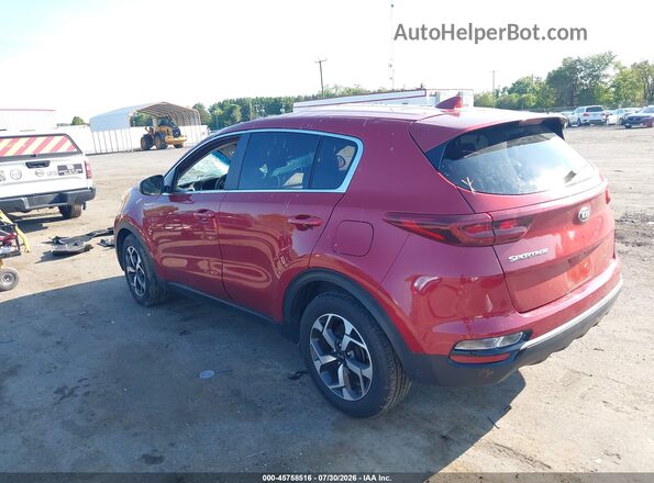KNDPM3AC8N7974062 2022 KIA SPORTAGE Red Задня ліва чверть