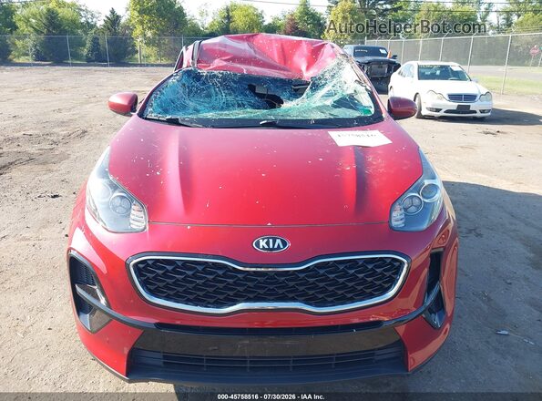 KNDPM3AC8N7974062 2022 KIA SPORTAGE Red Вид щитка приладів
