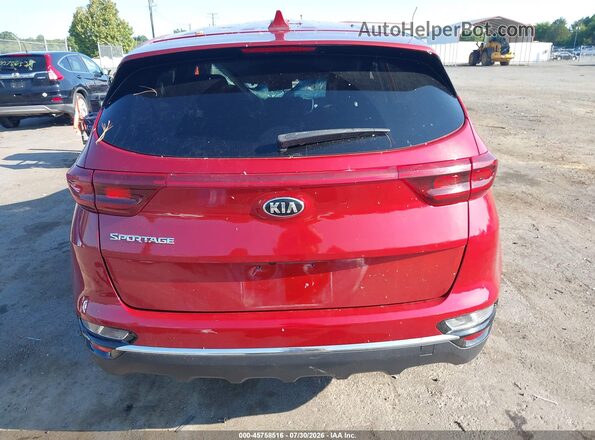 KNDPM3AC8N7974062 2022 KIA SPORTAGE Red 