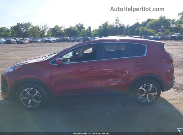 KNDPM3AC8N7974062 2022 KIA SPORTAGE Red Панорамний вид салону 360°
