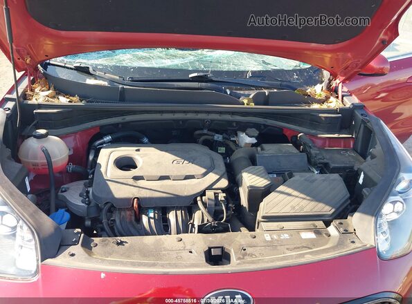 KNDPM3AC8N7974062 2022 KIA SPORTAGE Red Вид ззаду