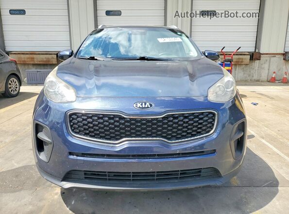 KNDPM3AC9H7210502 2017 KIA SPORTAGE Blue Вид спереду
