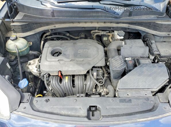 KNDPM3AC9H7210502 2017 KIA SPORTAGE Blue Вид підкапотного простору