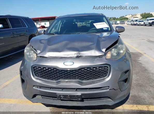 KNDPM3AC9H7211293 2017 KIA SPORTAGE Gray Widok zestawu wskaźników