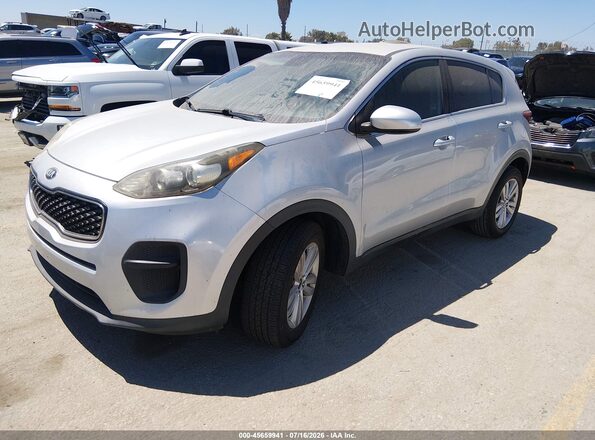 KNDPM3AC9H7226232 2017 KIA SPORTAGE Silver Передня ліва чверть