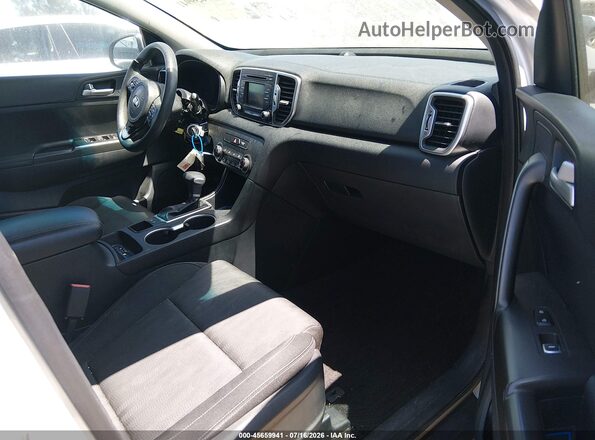KNDPM3AC9H7226232 2017 KIA SPORTAGE Silver Вид салону спереду