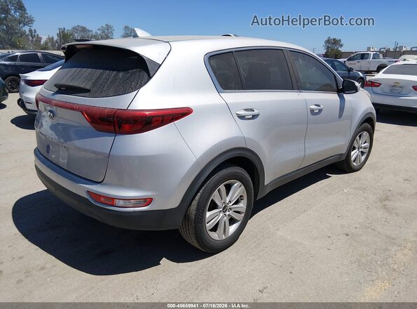 KNDPM3AC9H7226232 2017 KIA SPORTAGE Silver Задня права чверть