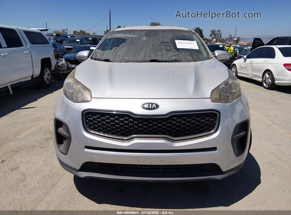 KNDPM3AC9H7226232 2017 KIA SPORTAGE Silver Вид щитка приладів