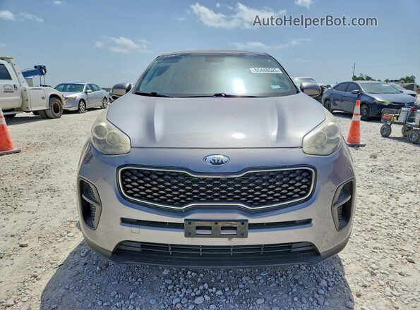 KNDPM3AC9J7350913 2018 KIA SPORTAGE Gray Vista frontal