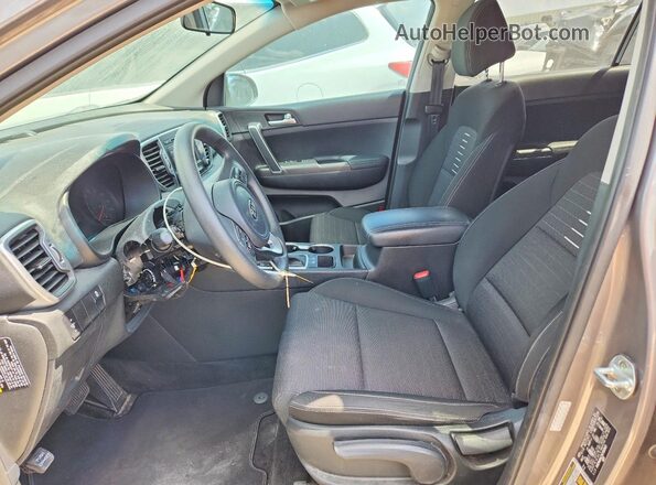 KNDPM3AC9J7350913 2018 KIA SPORTAGE Gray Vista interior delantera
