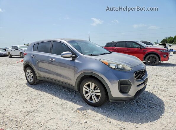 KNDPM3AC9J7350913 2018 KIA SPORTAGE Gray Delantero derecho