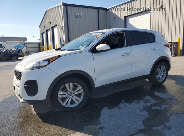 KNDPM3AC9J7443835 2018 KIA SPORTAGE White Vista interior de 360 grados