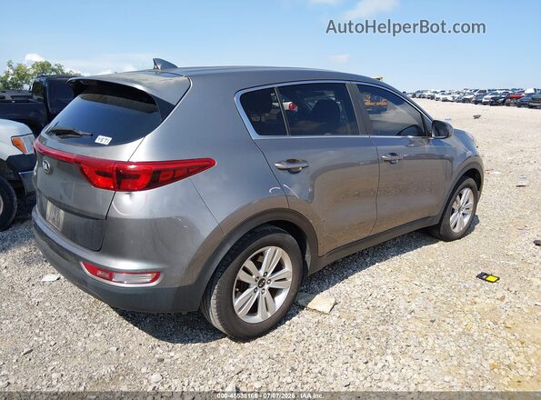 KNDPM3AC9J7489956 2018 KIA SPORTAGE Gray უკანა მარჯვენა