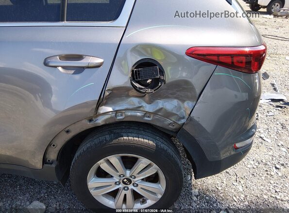 KNDPM3AC9J7489956 2018 KIA SPORTAGE Gray წინა ხედი