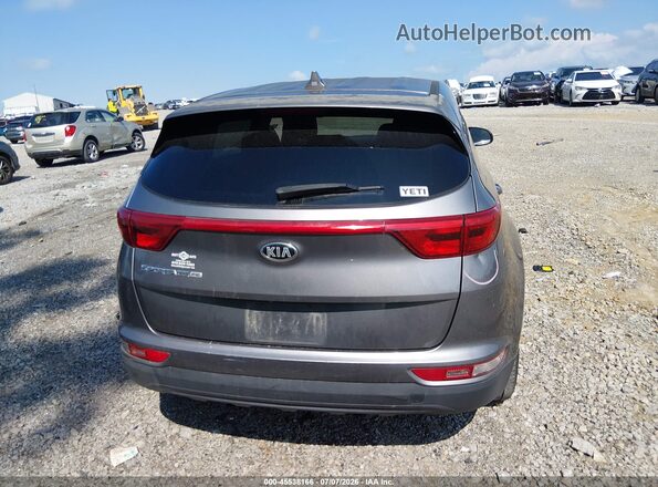 KNDPM3AC9J7489956 2018 KIA SPORTAGE Gray 