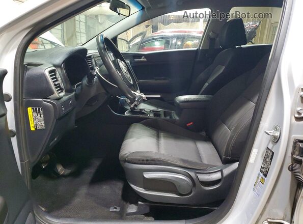KNDPM3AC9K7520771 2019 KIA SPORTAGE Silver წინა სალონის ხედი