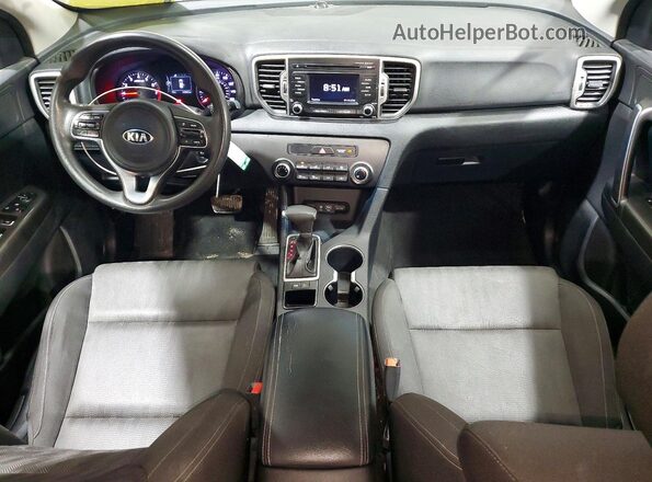KNDPM3AC9K7520771 2019 KIA SPORTAGE Silver წინა პანელის ხედი