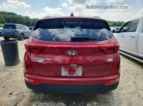 KNDPM3AC9K7604475 2019 KIA SPORTAGE Red Vista trasera