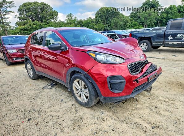 KNDPM3AC9K7604475 2019 KIA SPORTAGE Red Delantero derecho