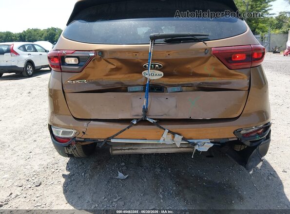 KNDPM3AC9L7783585 2020 KIA SPORTAGE Brown Widok z przodu