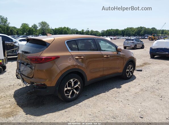 KNDPM3AC9L7783585 2020 KIA SPORTAGE Brown Tył prawy