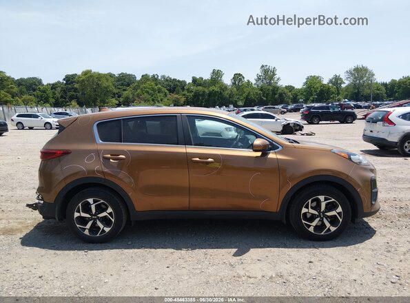 KNDPM3AC9L7783585 2020 KIA SPORTAGE Brown Widok wnętrza 360 stopni