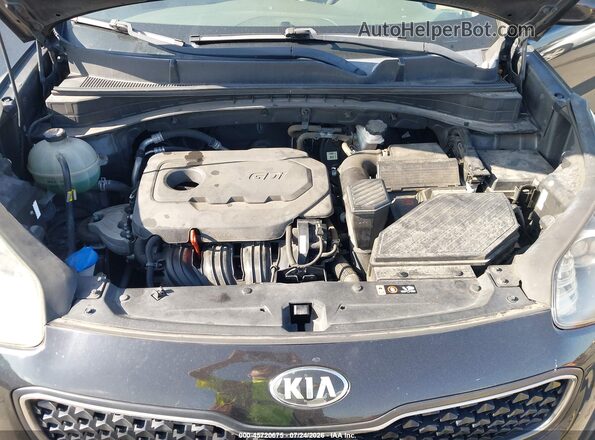 KNDPM3ACXH7032695 2017 KIA SPORTAGE Black უკანა ხედი