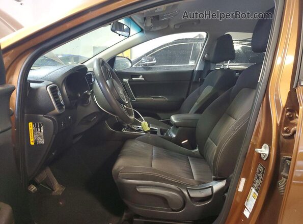 KNDPM3ACXH7104401 2017 KIA SPORTAGE Tan Սալոնի դիմացի տեսք