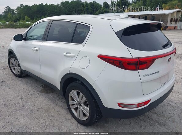 KNDPM3ACXH7159091 2017 KIA SPORTAGE White უკანა მარცხენა