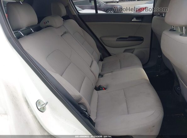KNDPM3ACXH7159091 2017 KIA SPORTAGE White VIN კოდის სტიკერის ხედი
