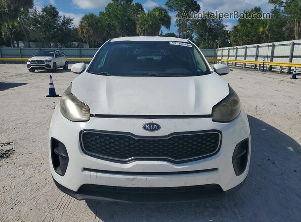 KNDPM3ACXH7214042 2017 KIA SPORTAGE White Widok z przodu