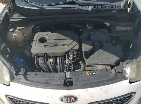 KNDPM3ACXH7214042 2017 KIA SPORTAGE White Widok komory silnika