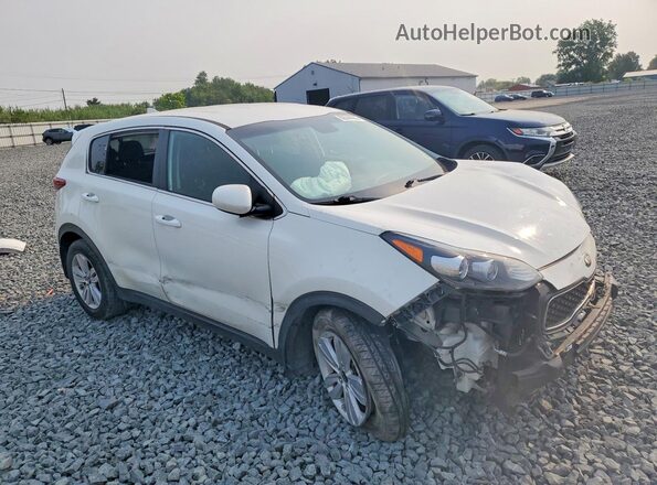 KNDPM3ACXH7217569 2017 KIA SPORTAGE Белый Передняя правая четверть