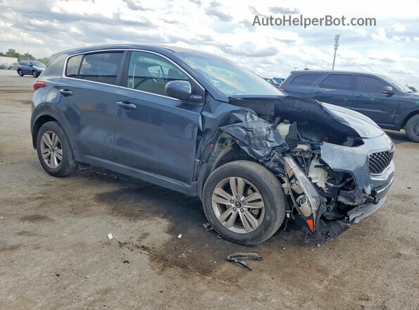 KNDPM3ACXJ7309710 2018 KIA SPORTAGE Blue Przód prawy